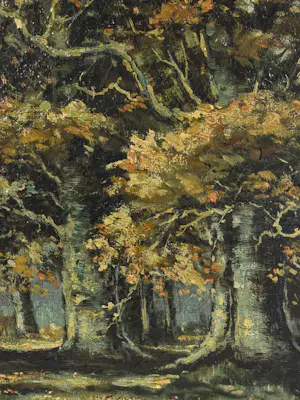 Hendrik Jan ten Cate - Drieluik - Bosgezichten kopen? Bied vanaf 250!