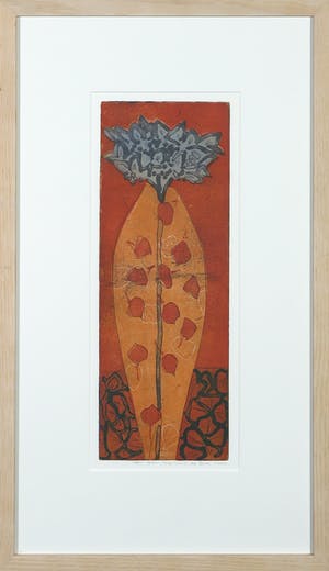 Lukie de Bree - Kleurenets en aquatint, Open gaan - Ingelijst kopen? Bied vanaf 35!