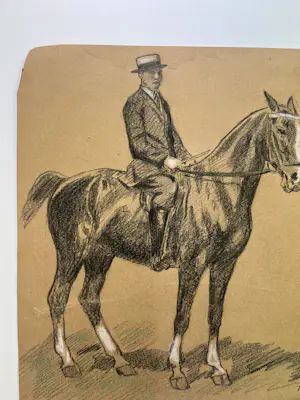 Willy Sluiter - Man op een paard kopen? Bied vanaf 80!