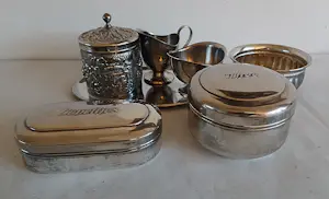 Herbert Hooijkaas - D.E. Serveerset gemerkt HH 90 kopen? Bied vanaf 49!