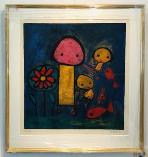 Giovanni Vetere - Moeder met kinderen ( met fraaie lijst) kopen? Bied vanaf 145!