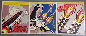 Roy Lichtenstein - As I opened fire verkauft für € 129!