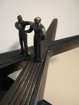 Corry Ammerlaan - Op Scheiding van Wegen - bronzen versie - inclusief certificaat kopen? Bied vanaf 125!