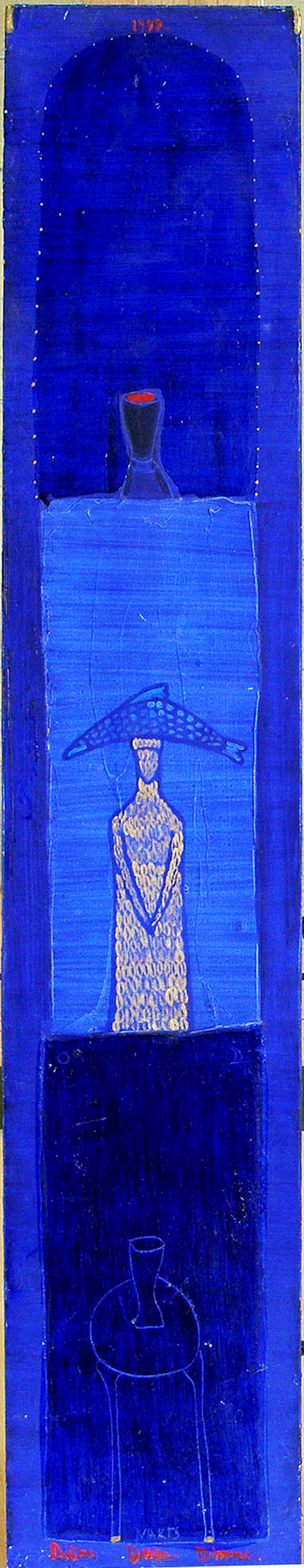 Niet of onleesbaar gesigneerd - Paneel kopen? Bied vanaf 1!