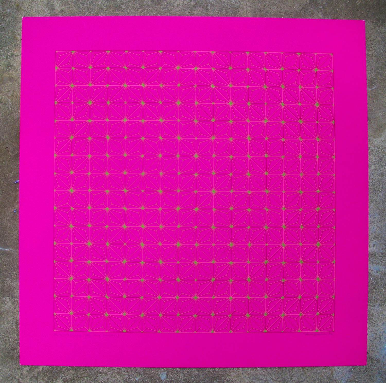 Rudolf Kämmer - OHNE TITEL 1973 signiert verkocht voor € 100!