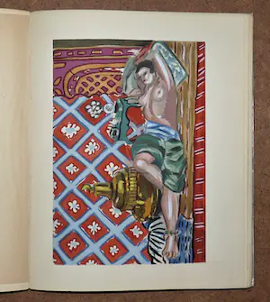 Henri Matisse - Pochoir - Odalisque sur fond rouge kopen? Bied vanaf 600!
