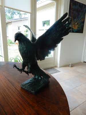 Staf Timmers - opvliegende vogel. verkocht voor € 500!