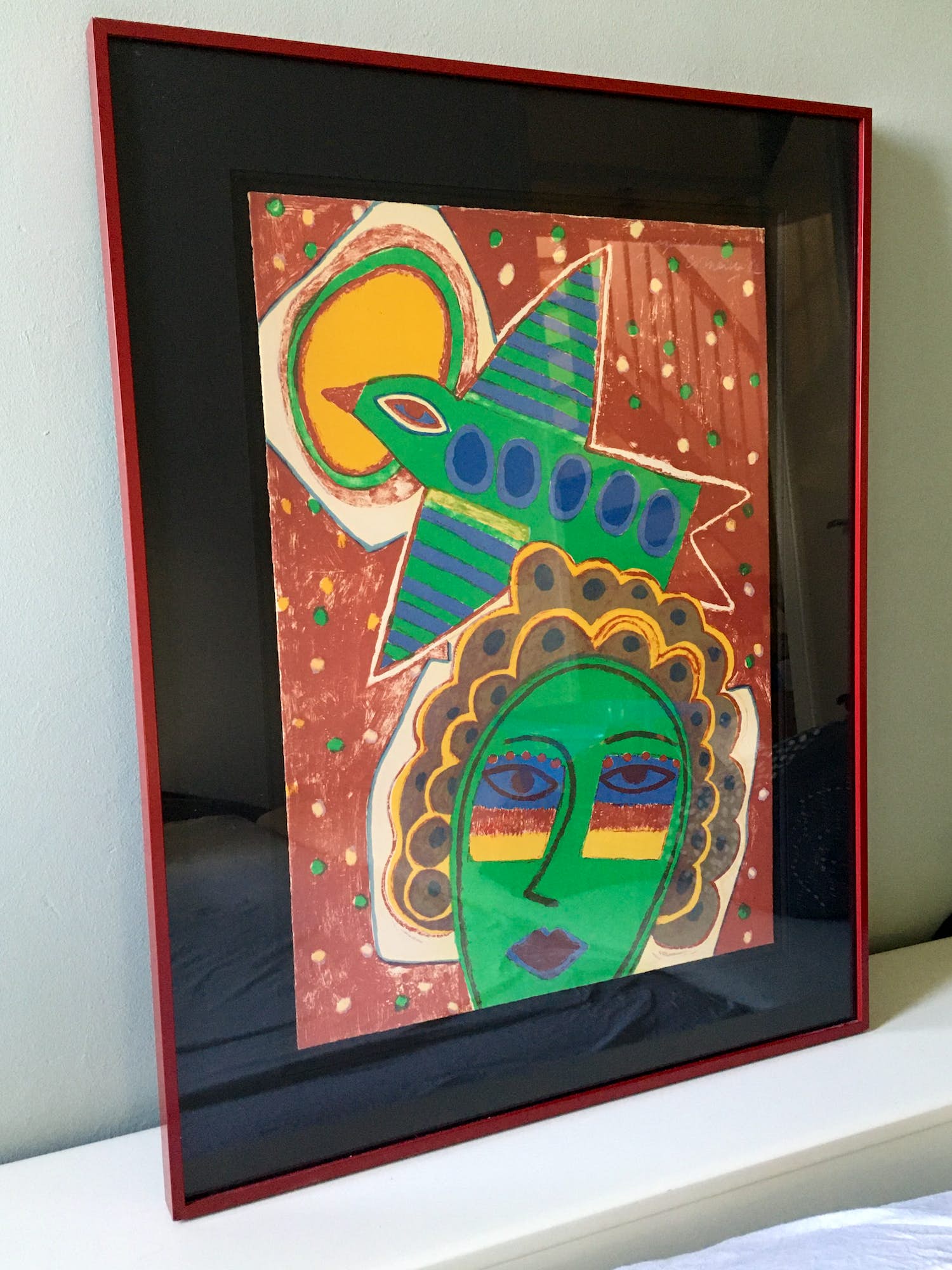 Corneille - Vrouw met vogel kopen? Bied vanaf 149!