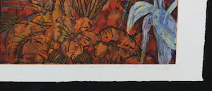 Marcel Schellekens - Kleurenets, Z.T. Lelies kopen? Bied vanaf 120!