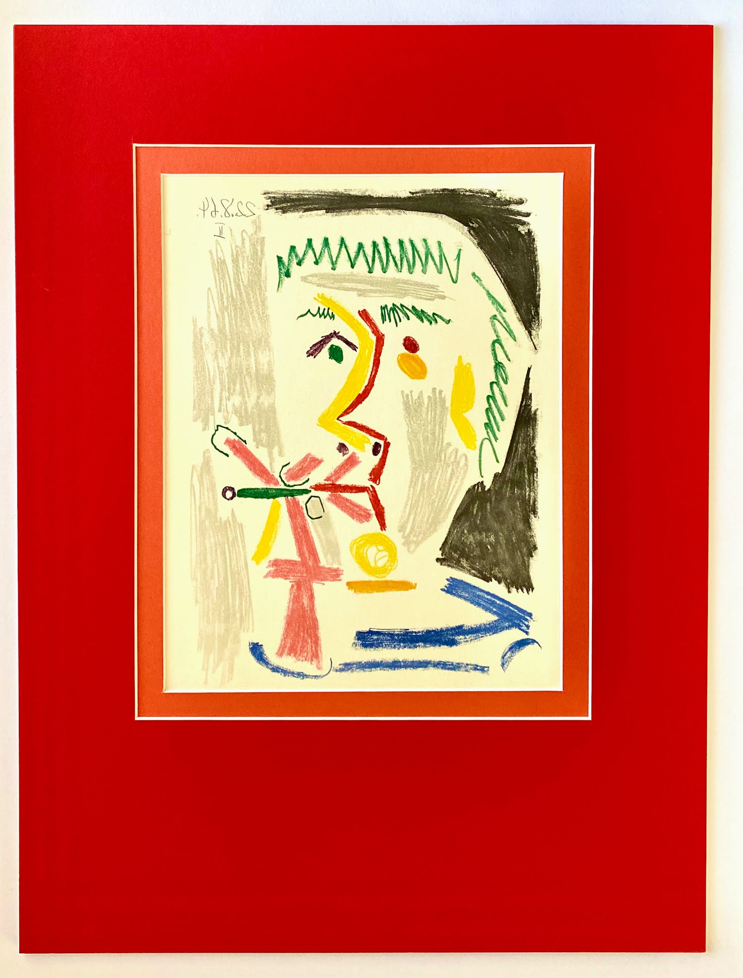 Pablo Picasso - 2 Prenten Met Gemengde Druk-Techniek "Verlag Gerd Hatje Stuttgart" kopen? Bied vanaf 1!