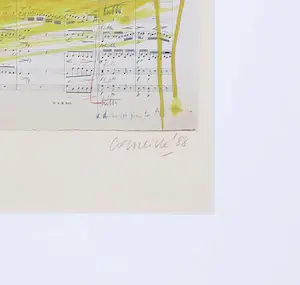 Corneille - Zeefdruk, Hommage à Mozart - Ingelijst kopen? Bied vanaf 200!