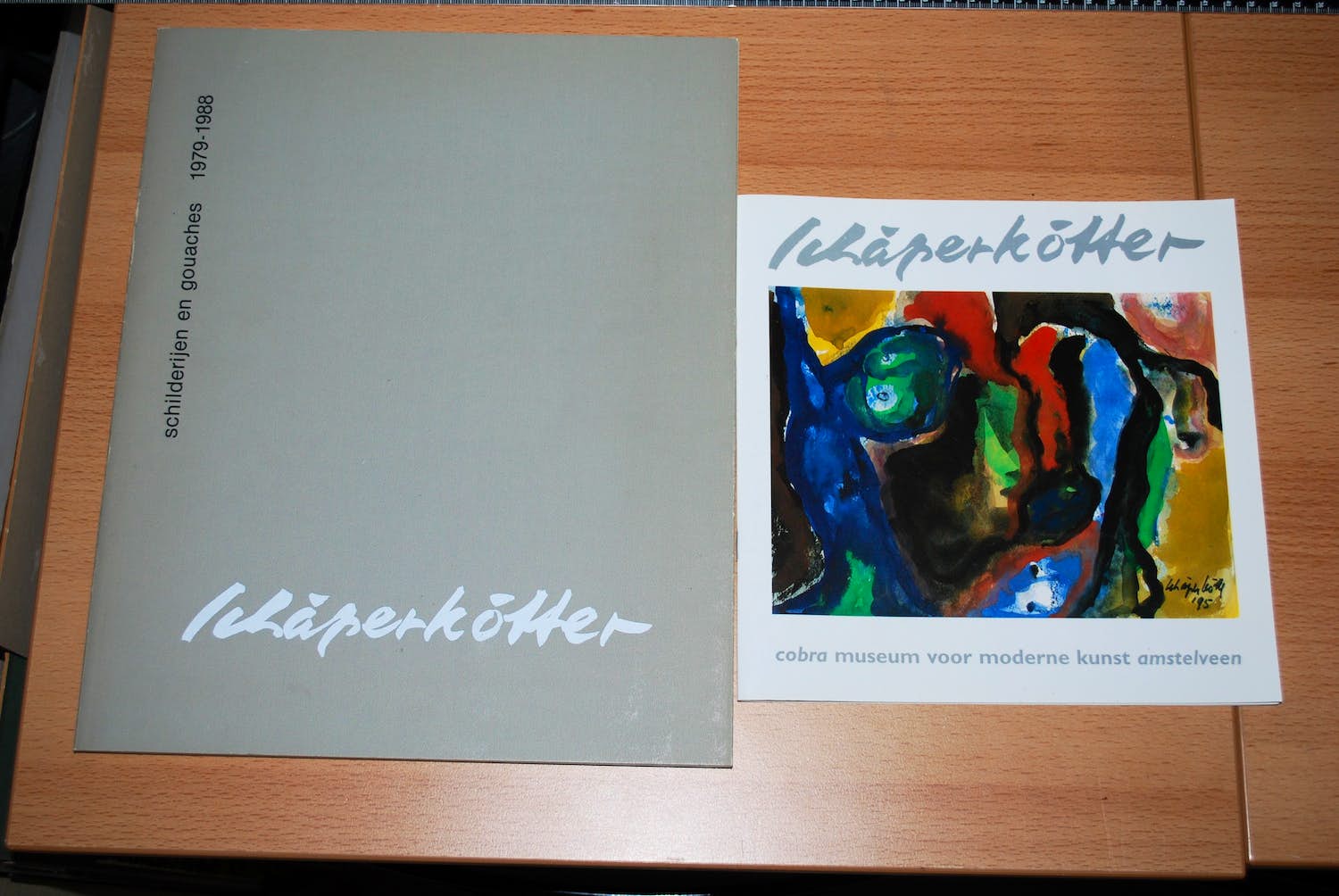 Gerard Schaperkotter - 2 catalogi - 1x gesigneerd met opdracht kopen? Bied vanaf 25!