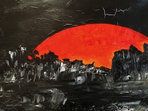 Herbert Jochems - Ondergaande zon kopen? Bied vanaf 1!