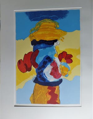 Henk van Vessem - abstract kopen? Bied vanaf 25!