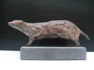 Brons (Onbekend) - Mooi beeldje van een Das kopen? Bied vanaf 145!