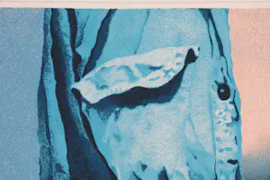 Ronald Sales - Dame in blauwe blouse kopen? Bied vanaf 150!