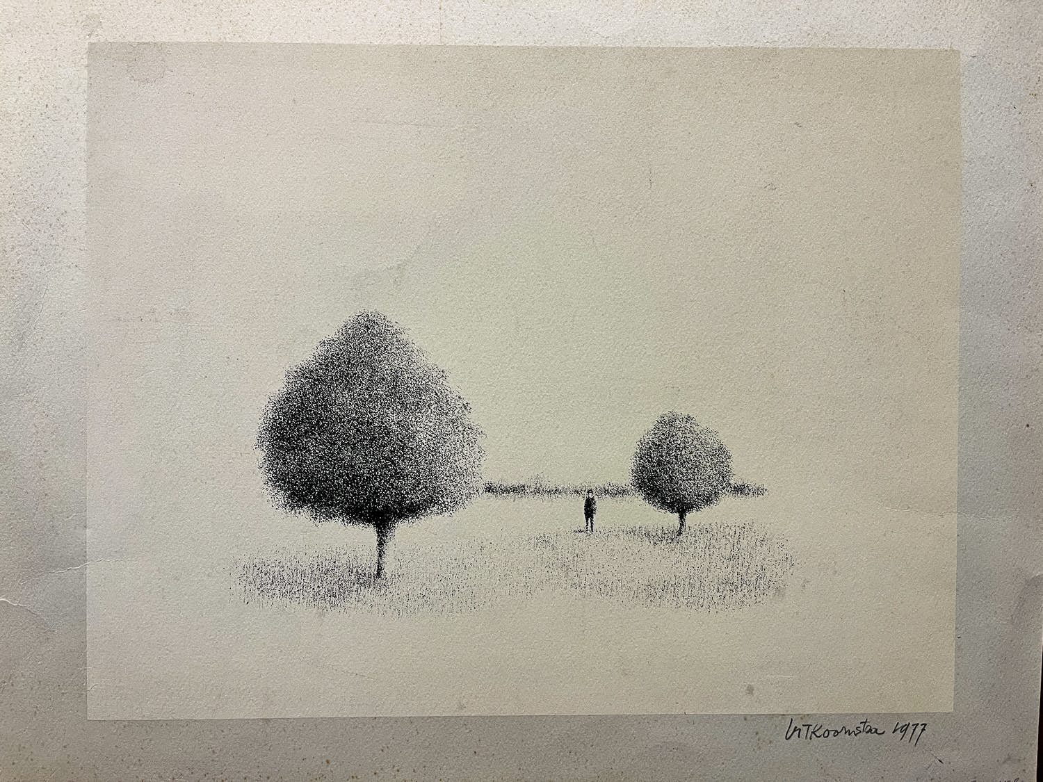 Metten Koornstra - ZT- Landschap verkocht voor € 39!