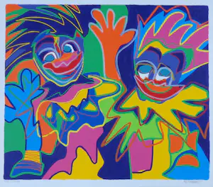 Marianne Naerebout - WORLDS / KLEURZEEFDRUK / 69x78cm / SIG / KARTON kopen? Bied vanaf 45!