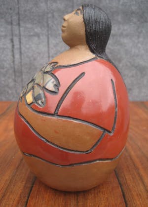 Niet of onleesbaar gesigneerd - Vis verkoopster kopen? Bied vanaf 10!