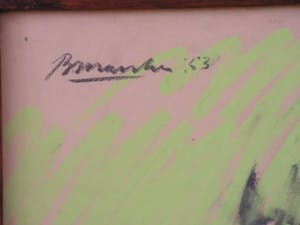 Beint Mankes - Zonder titel. Uit 1953. kopen? Bied vanaf 80!