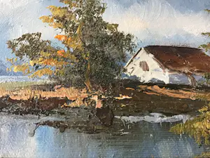 Henner Knauf - Aan het water. kopen? Bied vanaf 35!