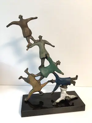 AcheterHans Kuyper - Sculptuur “ The sky is the limit “? Enchérissez de 159!