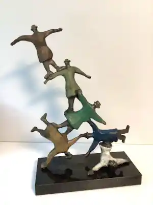 Hans Kuyper - Sculptuur “ The sky is the limit “ vendu pour 159€ !