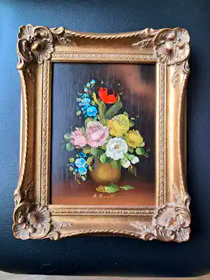 R. Rosini - Bloemen in vaas verkauft für € 100!