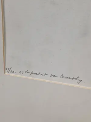 Aart van Dobbenburgh - 25ste portret van Marthy kopen? Bied vanaf 20!