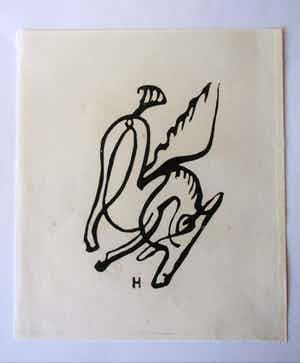 Raoul Hausmann - OHNE TITEL verkocht voor € 100!