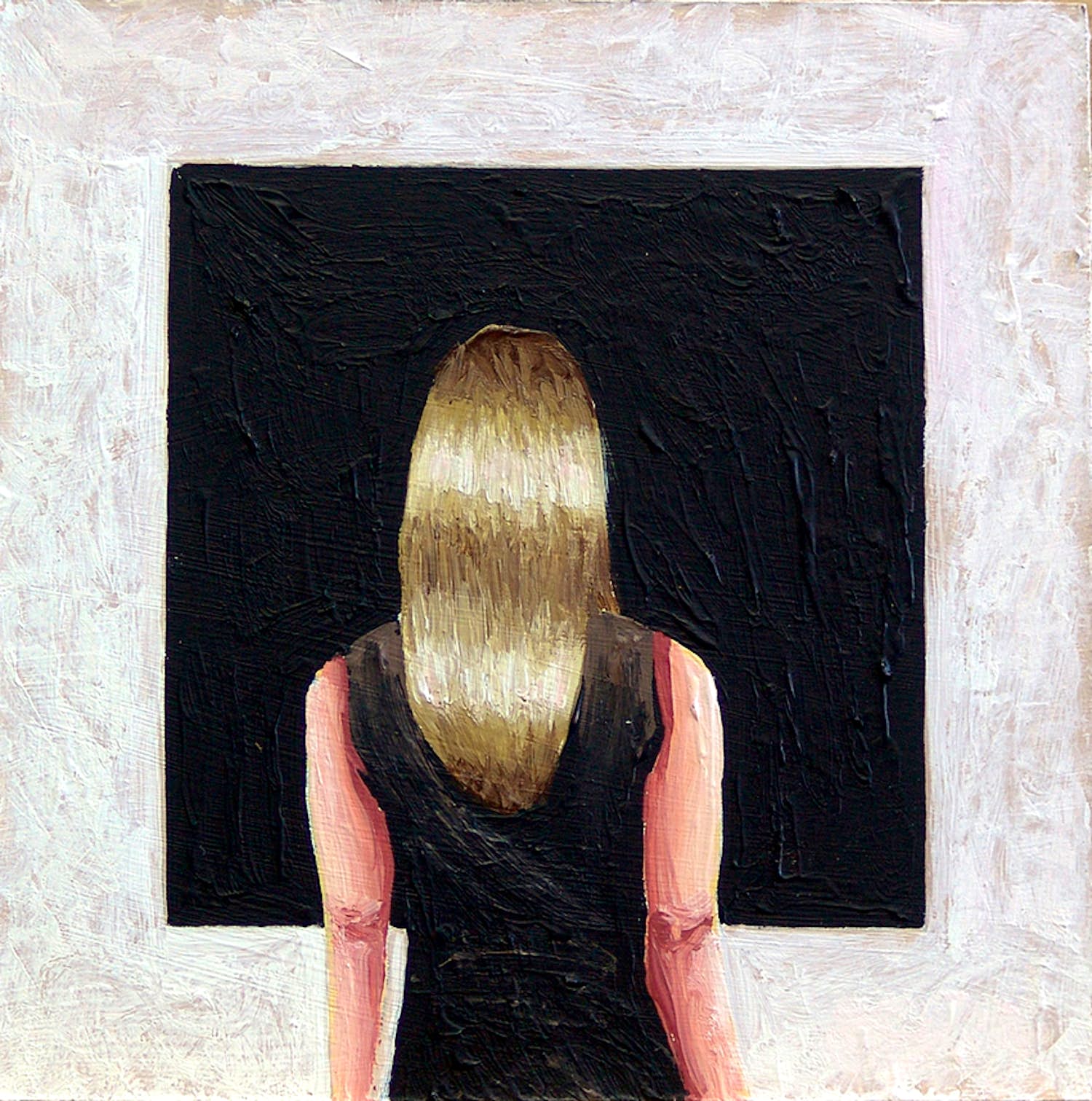 Gerard Boersma - Black Square (Vrouw kijkend naar schilderij van Kazimir Malevich) kopen? Bied vanaf 75!
