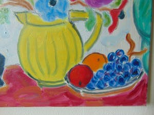 Keimpe Kootstra - Anemonen en fruitschaal. kopen? Bied vanaf 275!
