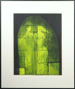 Mark Visione - Ets, Sappho - Ingelijst verkocht voor € 35!