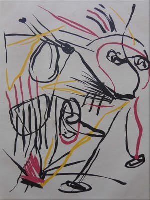 Karel Appel - LOS PAJAROS kopen? Bied vanaf 675!