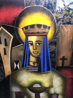 Frans Heijnen - Opaline Kunstwerk Madonna kopen? Bied vanaf 190!