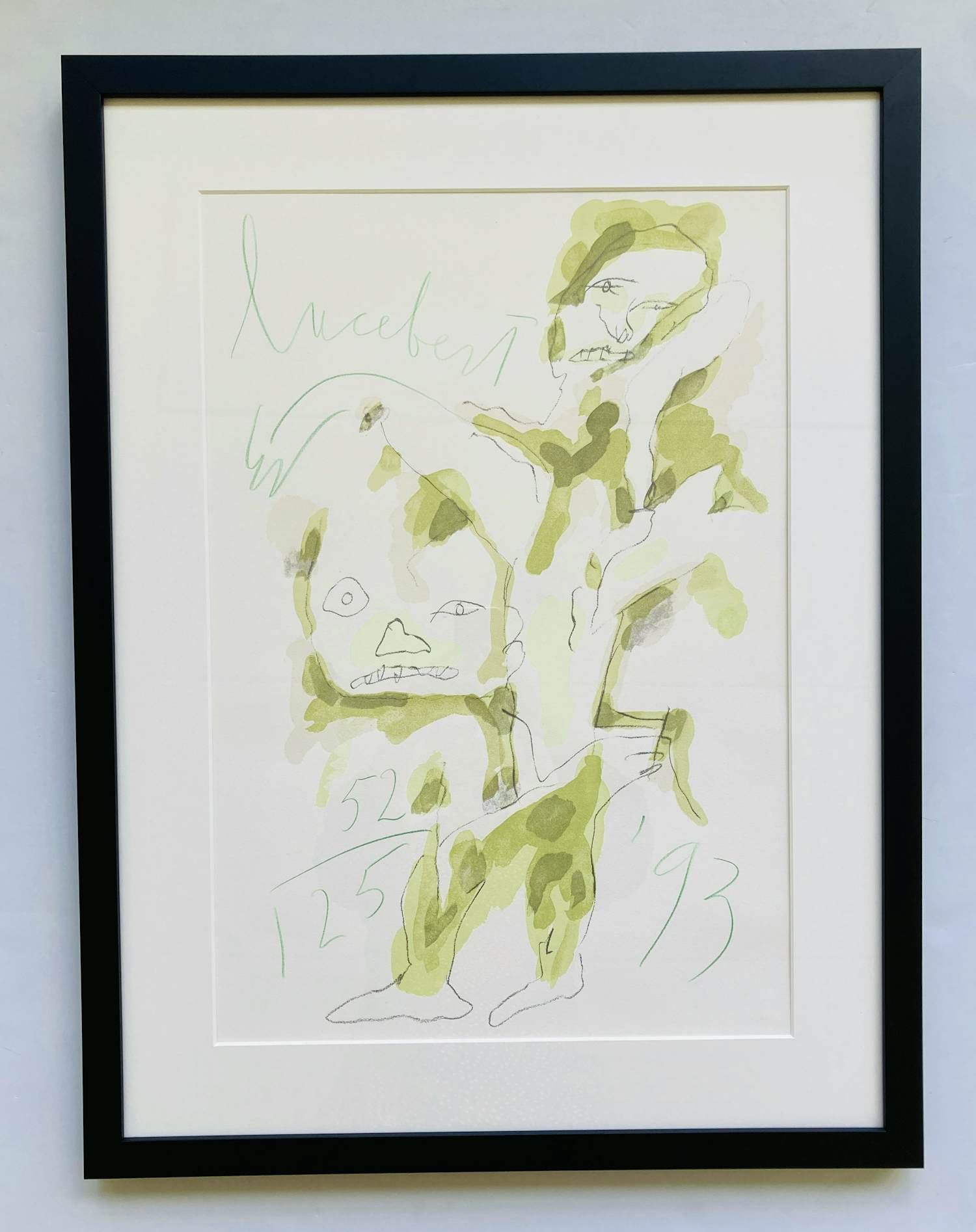 Lucebert - zonder titel maar met met nieuwe lijst! kopen? Bied vanaf 275!