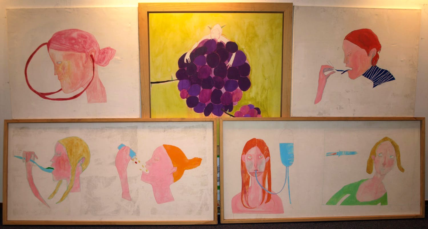 Vanessa Beecroft - Lot van 5 grote, vroege werken uit 1993 kopen? Bied vanaf 1000!