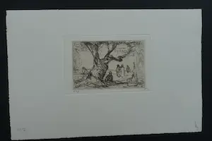 Marius Bauer - OOSTERLINGEN ONDER EEN BOOM kopen? Bied vanaf 50!