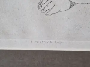 Herman Berserik - Zeer kleine oplage (25) Ets - De jonge Snoeper - gesigneerd kopen? Bied vanaf 21!