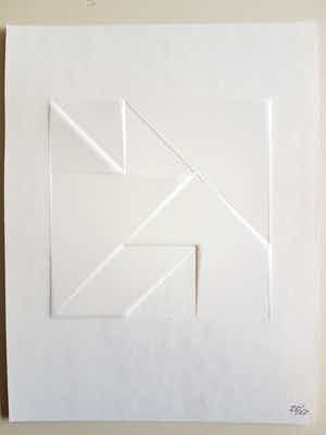 Harry van Kuyk - Tangram - Zero verkocht voor € 90!