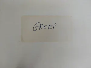 Jan Radersma - Groot werk. "GROEI" kopen? Bied vanaf 150!