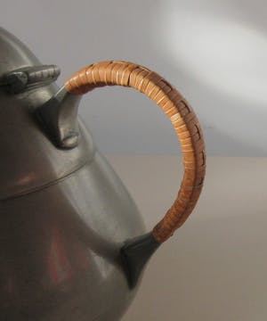 Curiosa - Art deco tinnen theepotje van Loch & Tollenaar uit Amsterdam kopen? Bied vanaf 1!