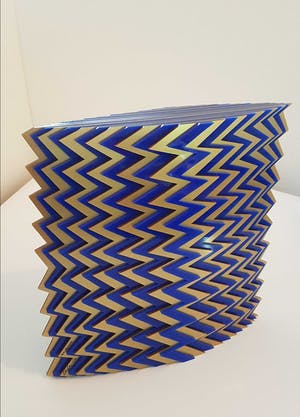 Gio Schiano - Blue and Gold 'Bolt in the Night' kopen? Bied vanaf 275!