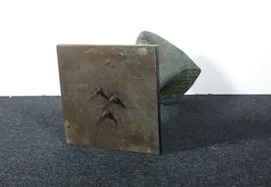 Huub & Adelheid Kortekaas - Groot bronzen beeld, Organische vorm kopen? Bied vanaf 400!