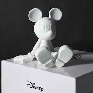Marcel Wanders - Sitting Mickey in wit in mooie doos met certificaat kopen? Bied vanaf 150!