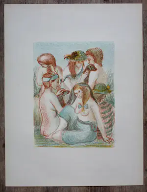 Kees Andrea - Litho: de baadsters I kaufen? Bieten Sie von 49!
