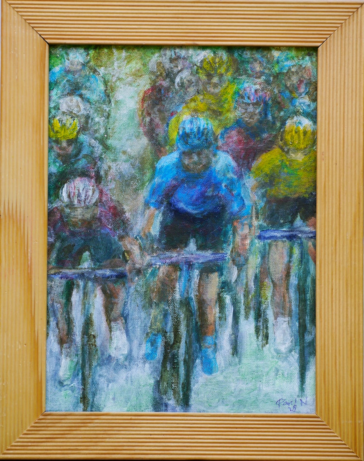 Paul Nieuwendijk - Studie wielrennen De Sprint verkocht voor € 1!