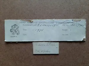 Alexander Lichtveld - Aquarel, Paus. kopen? Bied vanaf 40!