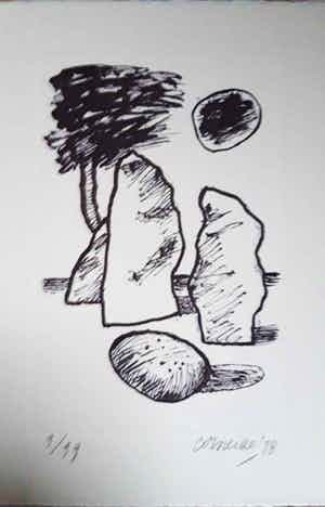 Corneille - litho, handgesigneerd en ingelijst, oplage 99 stuks verkocht voor € 60!