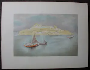 Wim Schuhmacher - Litho: Peniscola - 1947 kopen? Bied vanaf 50!